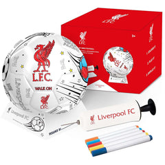 Liverpool FC 'Colour In' Mini Football Set LKT Sport Football>Premier League>Liverpool FC Playground Balls