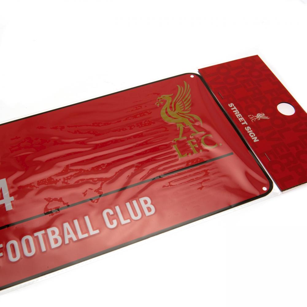 Liverpool FC Colour Street Sign LKT Sport Football>Premier League>Liverpool FC Novelty Signs