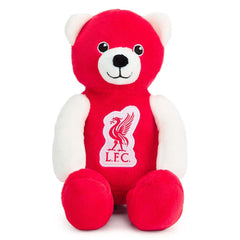 Liverpool FC Contrast Bear LKT Sport Soft to handle, tactile plush bearWith Liverpool FC branding including a Liverbird on the chest100% polyesterOfficial licensed productApprox 23cm tall Stuffed Animals