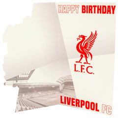 Liverpool FC Crest Birthday Card LKT Sport Football>Premier League>Liverpool FC Greeting Cards
