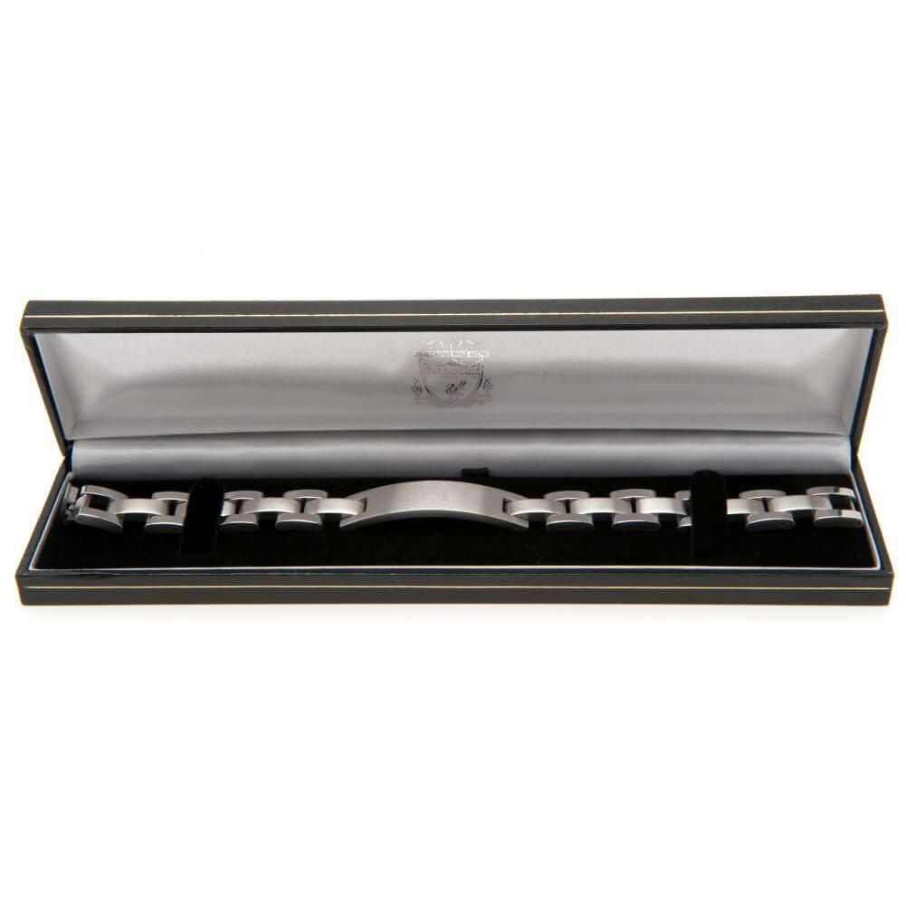 Liverpool FC Crest Stainless Steel Bracelet LKT Sport Football>Premier League>Liverpool FC Bracelets