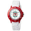 Liverpool FC Crest Time Teacher Watch LKT Sport Junior analogue watch with easy read numbers and time teacher handsFeaturing an LFC crest dial in metal casingVibrant and tactile silicone strap with traditional buckle fasteningDesigned to help children lea