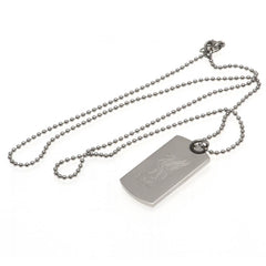 Liverpool FC Engraved Dog Tag & Chain LB LKT Sport Football>Premier League>Liverpool FC Necklaces