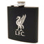 Liverpool FC Executive Hip Flask LKT Sport 6oz hip flask Stainless steel flask with a matt black finish Foil print club crest Official licensed product Approx 180ml (6oz) Approx 9cm x 2cm In a presentation box Flasks
