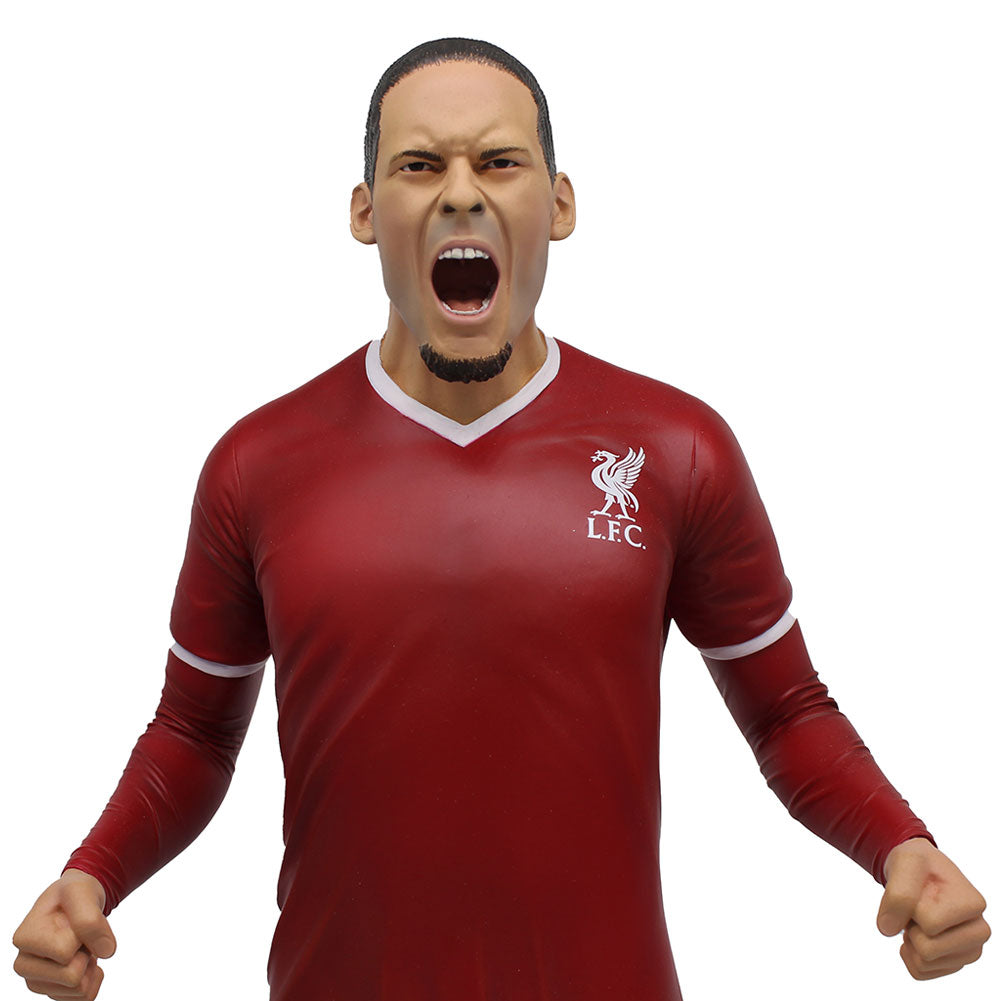 Liverpool FC Football's Finest Virgil Van Dijk Premium 60cm Statue LKT Sport Football>Premier League>Liverpool FC|Football>SoccerStarz