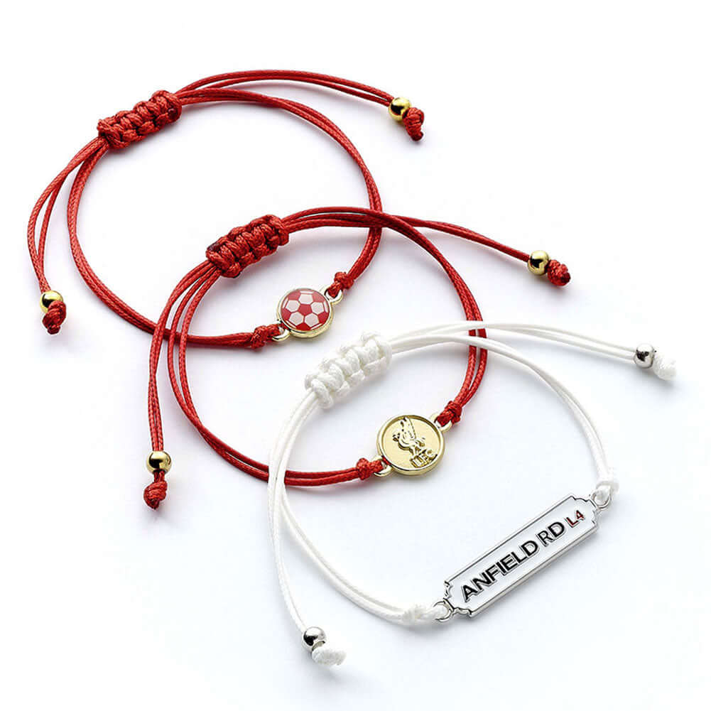 Liverpool FC Friendship Bracelet Set LKT Sport Football>Premier League>Liverpool FC Bracelets