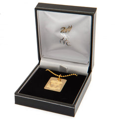 Liverpool FC Gold Plated Dog Tag & Chain LKT Sport Football>Premier League>Liverpool FC Necklaces