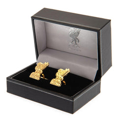 Liverpool FC Gold Plated Liverbird Cufflinks LKT Sport Football>Premier League>Liverpool FC Cufflinks