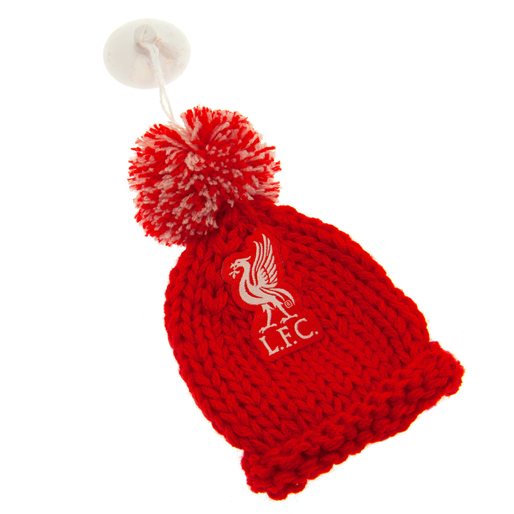 Liverpool FC Hanging Bobble Hat LKT Sport Football>Premier League>Liverpool FC Vehicle Rear View Mirror Ornaments