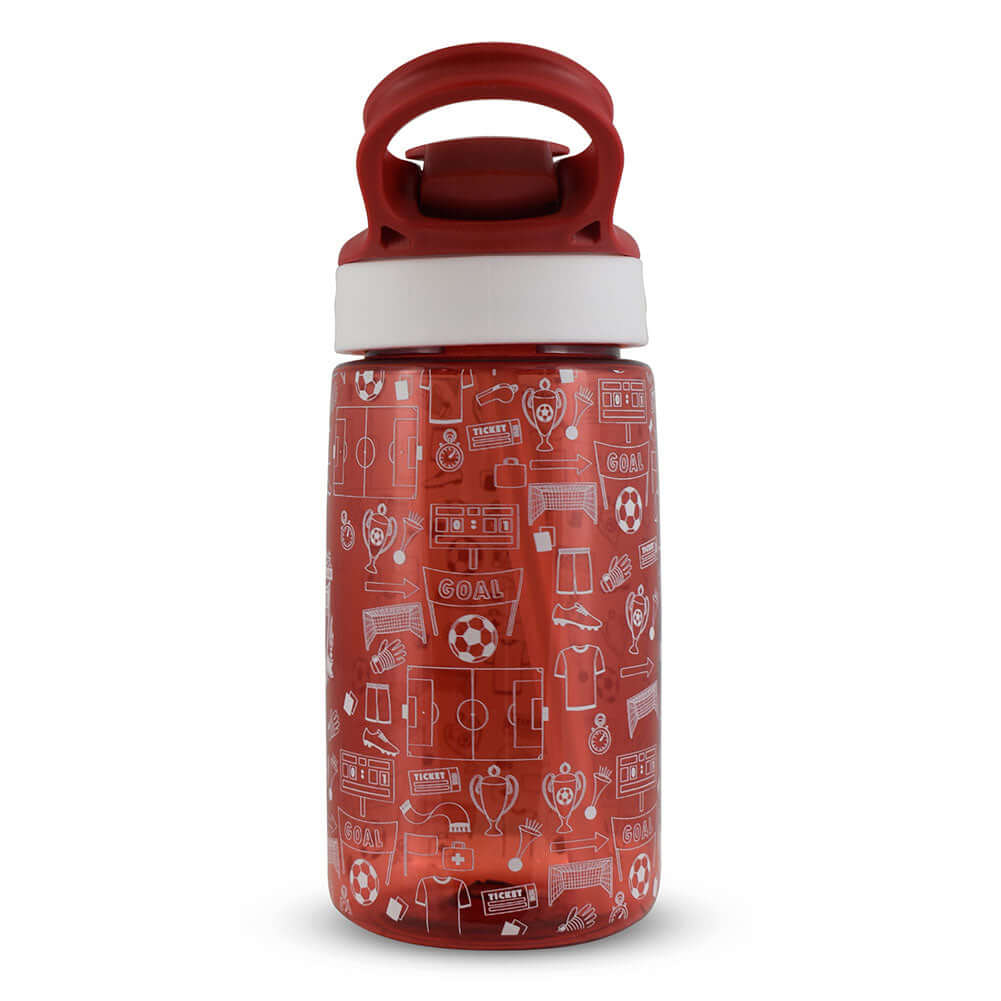 Liverpool FC Junior Water Bottle LKT Sport Vibrant red kids water bottleWith a white Liverpool crest and fun icon designWith a screw top lid and a closable drinking spoutOfficial licensed productApprox 480ml (17oz)Approx 17cm tall, 7cm in diameter Water B