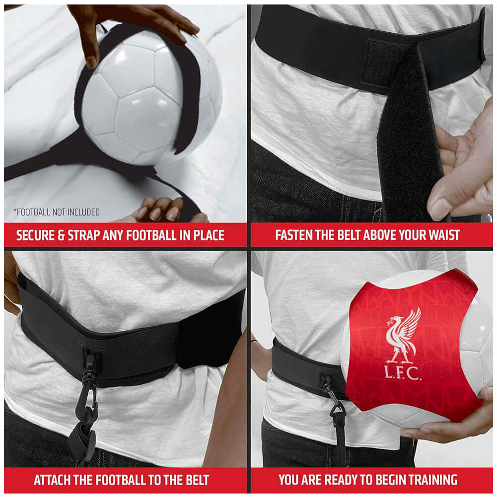 Liverpool FC Kick Trainer LKT Sport Great close control and skills training aidSize 3-5 training sleeve featuring the Liverpool crest with a cord and strapPerfect for improving passing, control and reactionsOfficial licensed productSize 3-5 football Socce