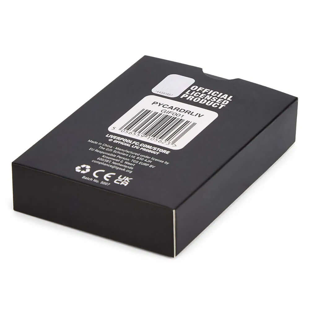 Liverpool FC Liverbird Playing Cards LKT Sport Executive style Liverpool FC branded playing cardsEach individual card is adorned with the Liverbird crestOfficial licensed product Card Games