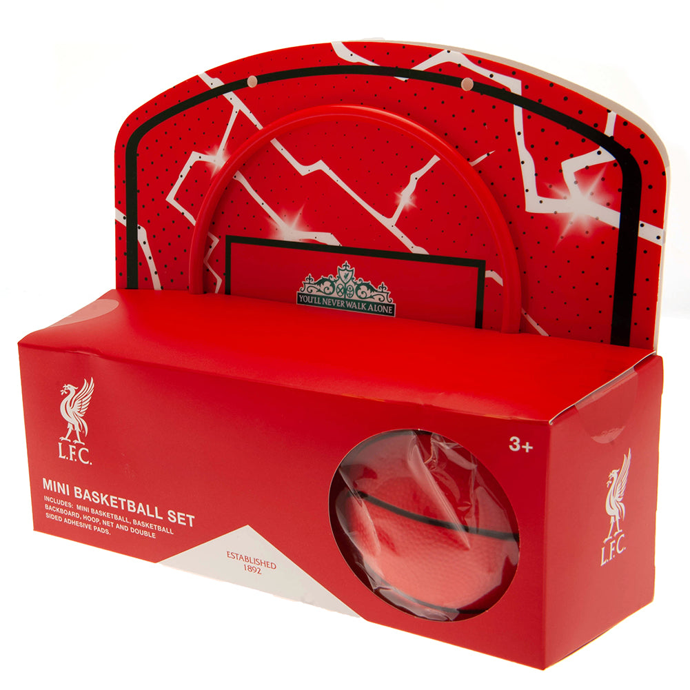 Liverpool FC Mini Basketball Set LKT Sport Football>Premier League>Liverpool FC Basketball Toys