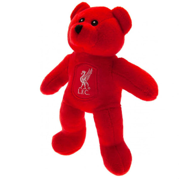 Liverpool FC Mini Bear LKT Sport Soft to touch red plush bearWith stitched features and a large woven crest100% polyesterOfficial licensed productApprox 20cm tall Stuffed Animals