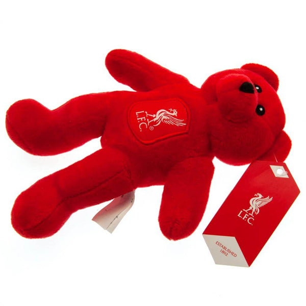 Liverpool FC Mini Bear LKT Sport Soft to touch red plush bearWith stitched features and a large woven crest100% polyesterOfficial licensed productApprox 20cm tall Stuffed Animals