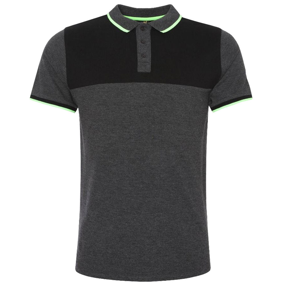 Liverpool FC Neon Panel Polo Mens Charcoal Small LKT Sport Football>Premier League>Liverpool FC Polos