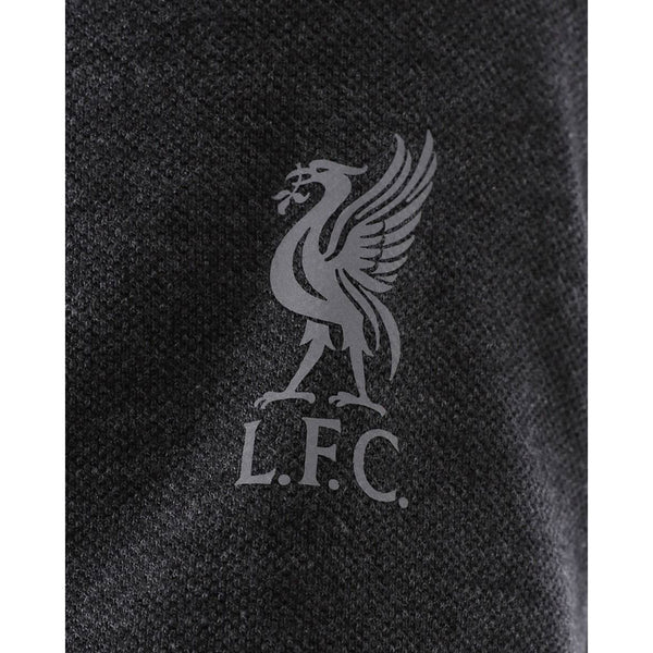 Liverpool FC Neon Panel Polo Mens Charcoal Small LKT Sport Mens charcoal short sleeve polo with black panelling and neon green trimFeatures the Liverbird crest in whiteWith grey LFC hem tab detail65% Cotton 35% Polyester machine washableOfficial licensed