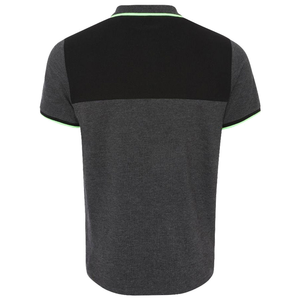 Liverpool FC Neon Panel Polo Mens Charcoal Small LKT Sport Football>Premier League>Liverpool FC Polos
