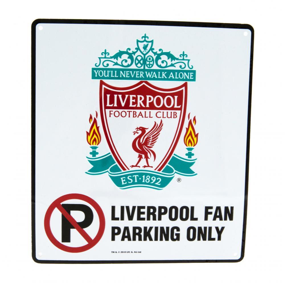 Liverpool FC No Parking Sign LKT Sport Football>Premier League>Liverpool FC Novelty Signs