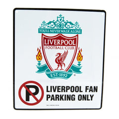 Liverpool FC No Parking Sign LKT Sport Football>Premier League>Liverpool FC Novelty Signs