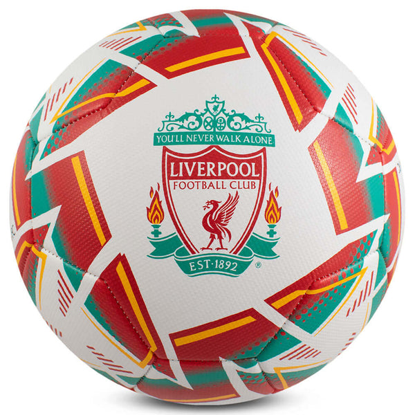 Liverpool FC Nova Premium Football LKT Sport Red and white textured premium 26 panel footballFeaturing a full colour Liverpool crest on a Nova design ballSuitable for 14 yrs and olderOfficial licensed productSize 5 footballApprox 69cm in circumference Soc