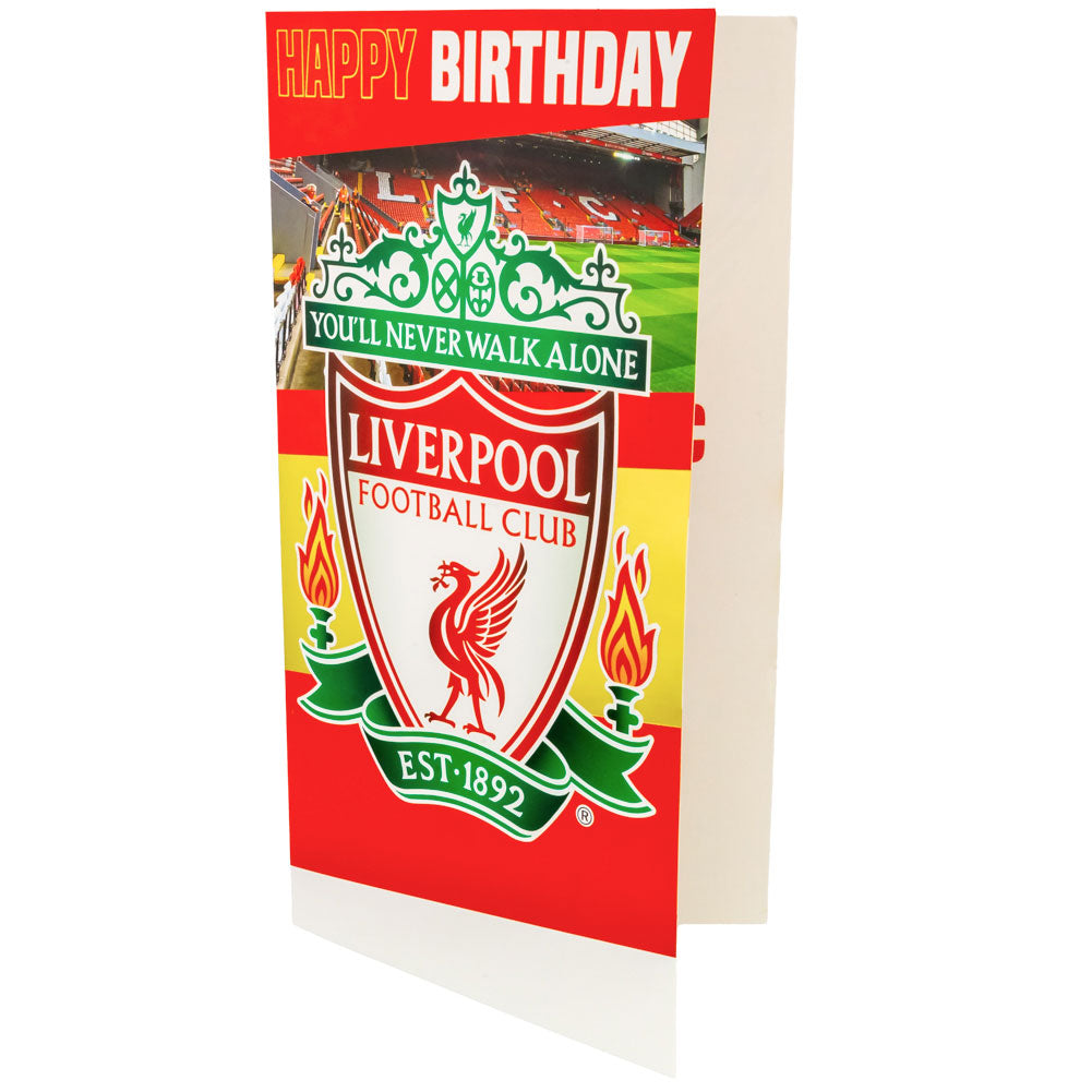 Liverpool FC Personalised Birthday Card LKT Sport Football>Premier League>Liverpool FC Greeting Cards