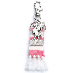 Liverpool FC Pink Bar Scarf Bag Charm LKT Sport Football>Premier League>Liverpool FC Keychains