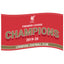 Liverpool FC Premier League Champions Flag LKT Sport Large 100% polyester supporters flag Featuring the Premier League Champions 19-20 design on a red background Perfect for any wall with ready to hang metal eyelets Official licensed product Approx 152cm
