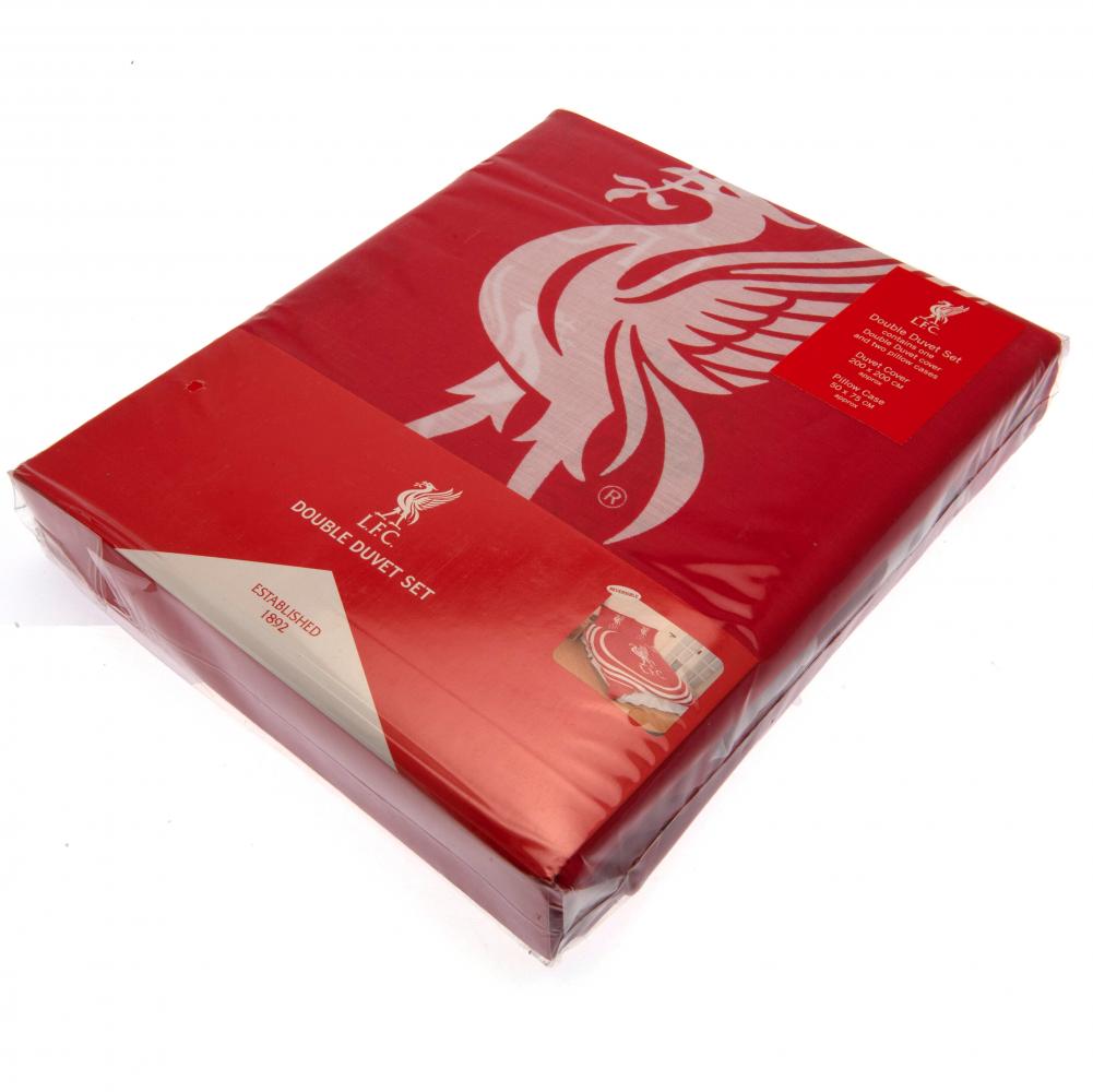 Liverpool FC Pulse Double Duvet Set LKT Sport Football>Premier League>Liverpool FC Duvet Covers