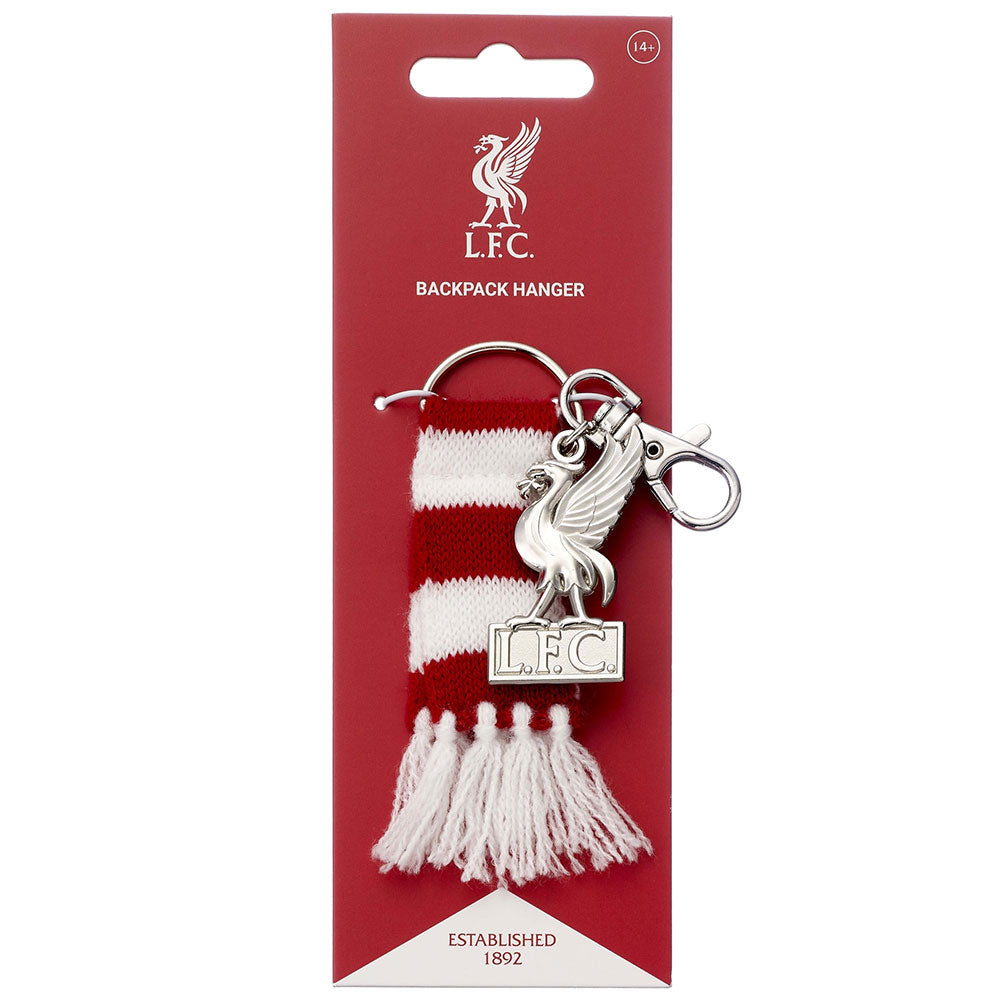 Liverpool FC Red Bar Scarf Bag Charm LKT Sport Football>Premier League>Liverpool FC Keychains