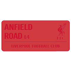 Liverpool FC Red Street Sign LKT Sport Football>Premier League>Liverpool FC Novelty Signs