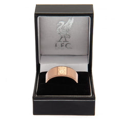 Liverpool FC Rose Gold Plated Ring Large LKT Sport Football>Premier League>Liverpool FC Rings