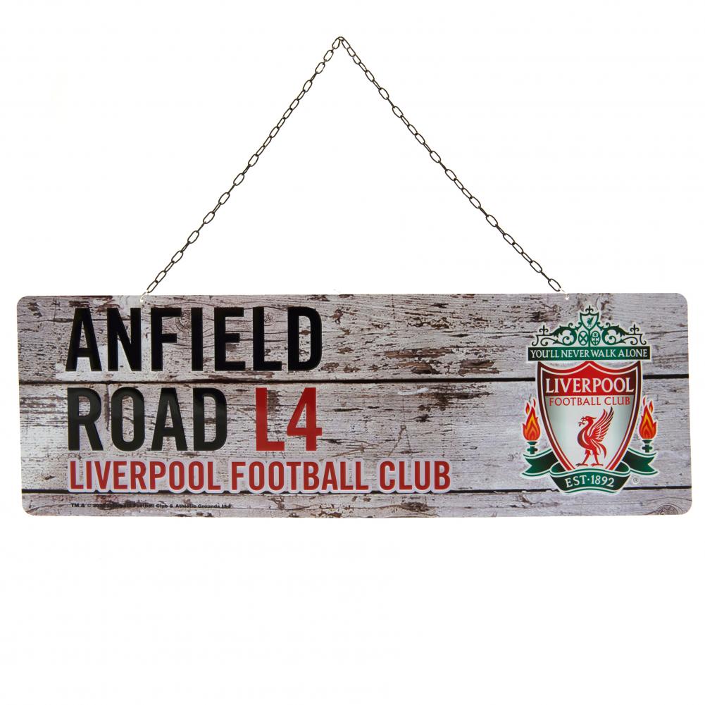 Liverpool FC Rustic Garden Sign LKT Sport Football>Premier League>Liverpool FC Novelty Signs