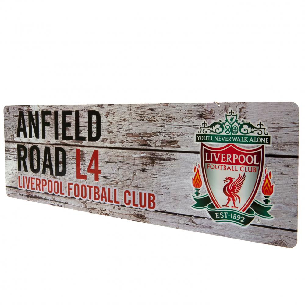 Liverpool FC Rustic Garden Sign LKT Sport Football>Premier League>Liverpool FC Novelty Signs