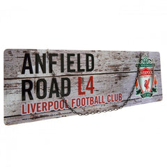 Liverpool FC Rustic Garden Sign LKT Sport Football>Premier League>Liverpool FC Novelty Signs