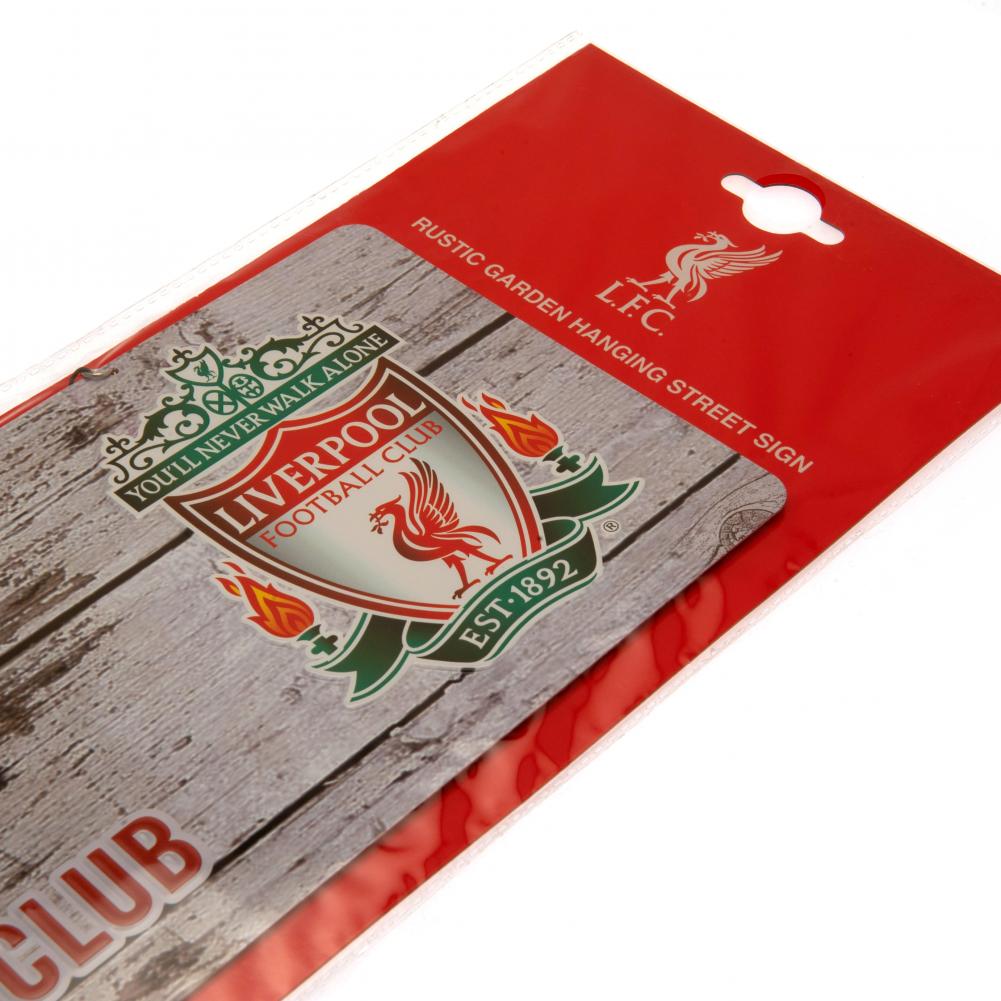 Liverpool FC Rustic Garden Sign LKT Sport Football>Premier League>Liverpool FC Novelty Signs