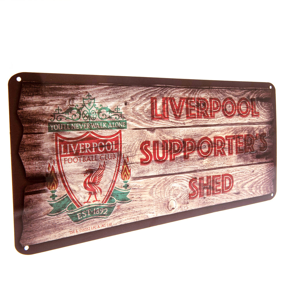 Liverpool FC Shed Sign LKT Sport Football>Premier League>Liverpool FC Novelty Signs
