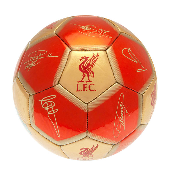 Liverpool FC Sig 26 Skill Ball LKT Sport High spec 26 panel footballStriking Liverpool FC branding featuring the Liverpool crest, the Liverbird and YNWA plus official player signature printsSkill practice ball suitable for all agesOfficial licensed produc