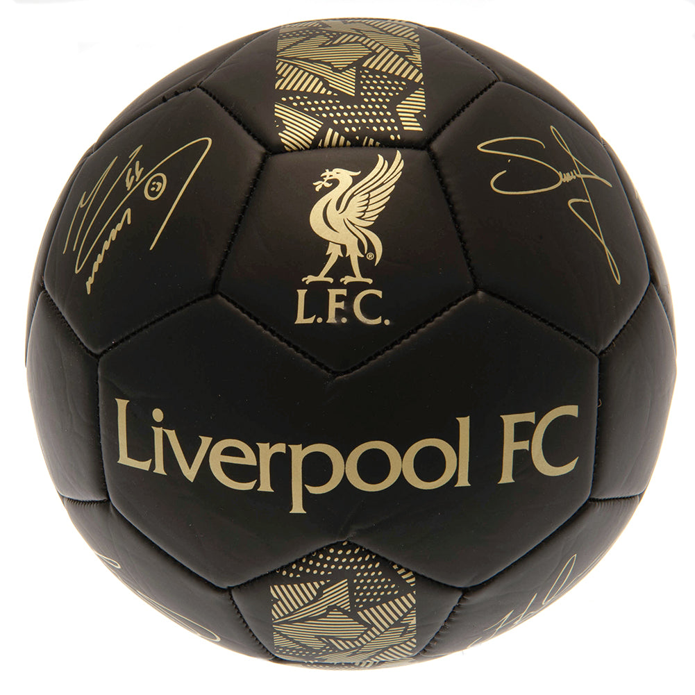 Liverpool FC Sig Gold Phantom Football LKT Sport Football>Premier League>Liverpool FC Soccer Balls
