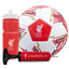 Liverpool FC Signature Gift Set LKT Sport Signed training equipment Liverpool gift setContaining a size 5 PVC footballA 500ml water bottleAnd a mini hand pumpOfficial licensed productBottle approx 19cm tall, 8cm in diameter and 500mlPump approx 19cm long,