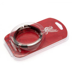 Liverpool FC Silver Inlay Silicone Bracelet LKT Sport Football>Premier League>Liverpool FC Bracelets