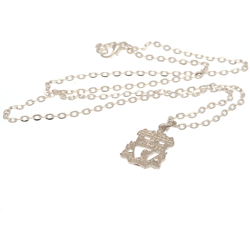 Liverpool FC Silver Plated Boxed Pendant CR LKT Sport Football>Premier League>Liverpool FC