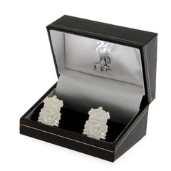Liverpool FC Silver Plated Formed Crest Cufflinks LKT Sport Football>Premier League>Liverpool FC Cufflinks
