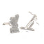 Liverpool FC Silver Plated Formed Liverbird Cufflinks LKT Sport Silver plated crest shaped cufflinks in a chrome finish Featuring a highly detailed formed LFC Liverbird crest On a bullet back fixing Official licensed product Approx 22mm x 17mm Presented i