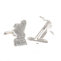 Liverpool FC Silver Plated Formed Liverbird Cufflinks LKT Sport Football>Premier League>Liverpool FC Cufflinks