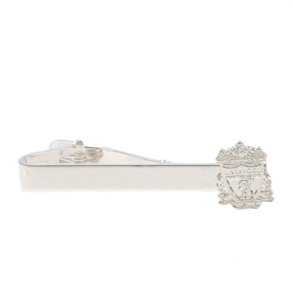 Liverpool FC Silver Plated Tie Slide LKT Sport Classic design tie slide in a mirror finish Silver Plated pin featuring the Liverpool crest With a crocodile clip back Official licensed product Approx 50mm x 12mm Presented in a gift box Tie Clips