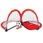 Liverpool FC Skill Goal Set LKT Sport Fantastic football goal set for the garden2 x Red foldable goals with Liverpool crest and textComes with a 4 inch football, hand pump and ground pegsComplete with a hand carry bagOfficial licensed productGoals approx
