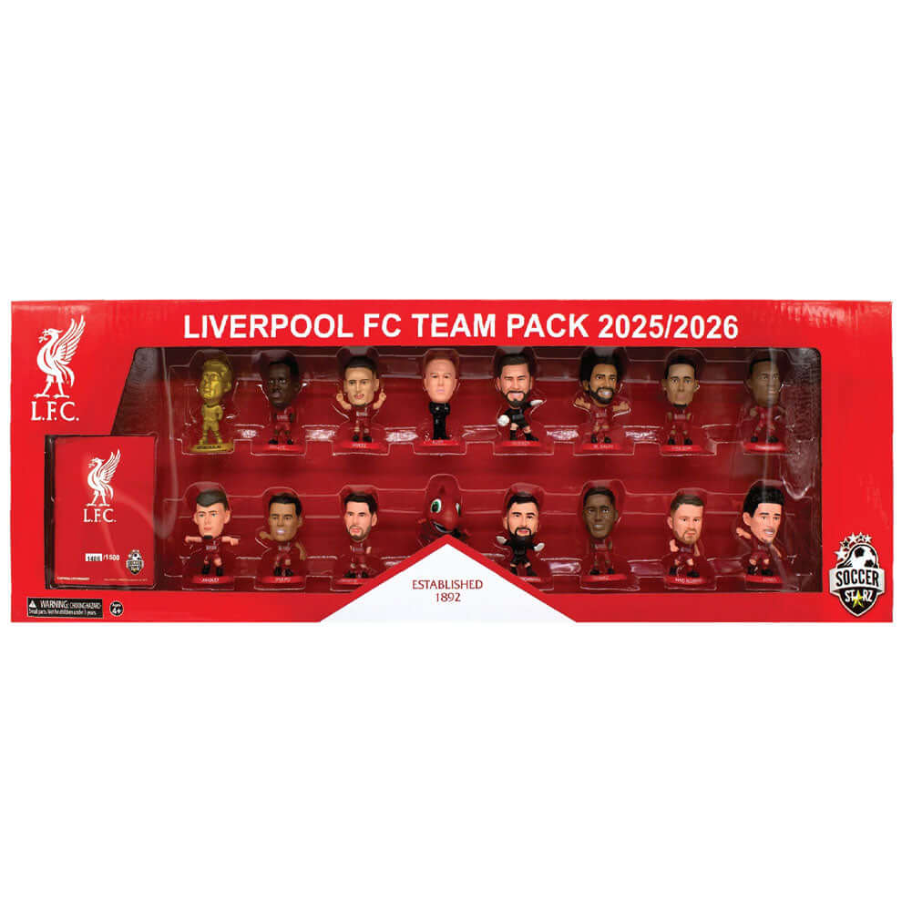 Liverpool FC SoccerStarz Season 25-26 Player Team Pack LKT Sport Football>Premier League>Liverpool FC|Football>SoccerStarz Action Figures