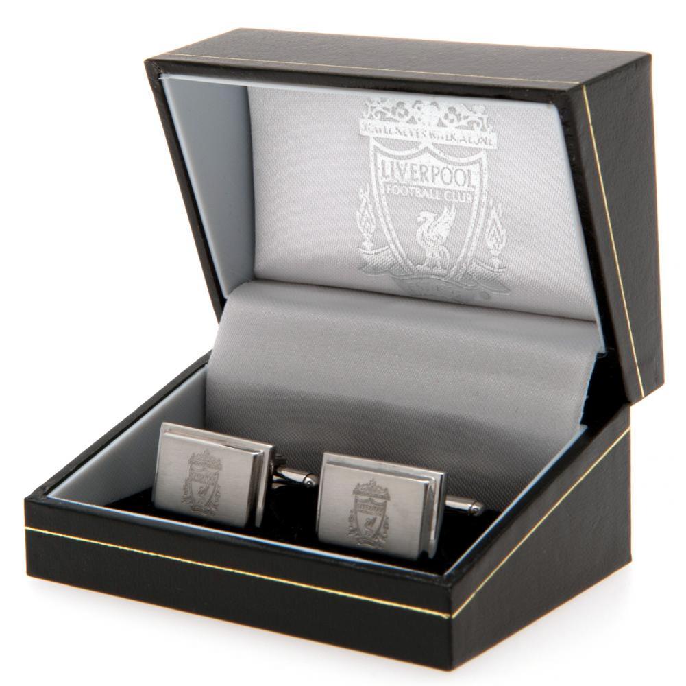 Liverpool FC Stainless Steel Cufflinks LKT Sport Football>Premier League>Liverpool FC Cufflinks