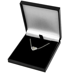 Liverpool FC Stainless Steel Heart Necklace LKT Sport Stainless steel heart shaped pendant and necklaceChrome finish with the Liverbird crest engraved on the pendantOfficial licensed productChain approx 50cm (19in)Pendant approx 12mm x 10mm Necklaces